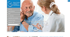 Desktop Screenshot of nspharmacists.ca